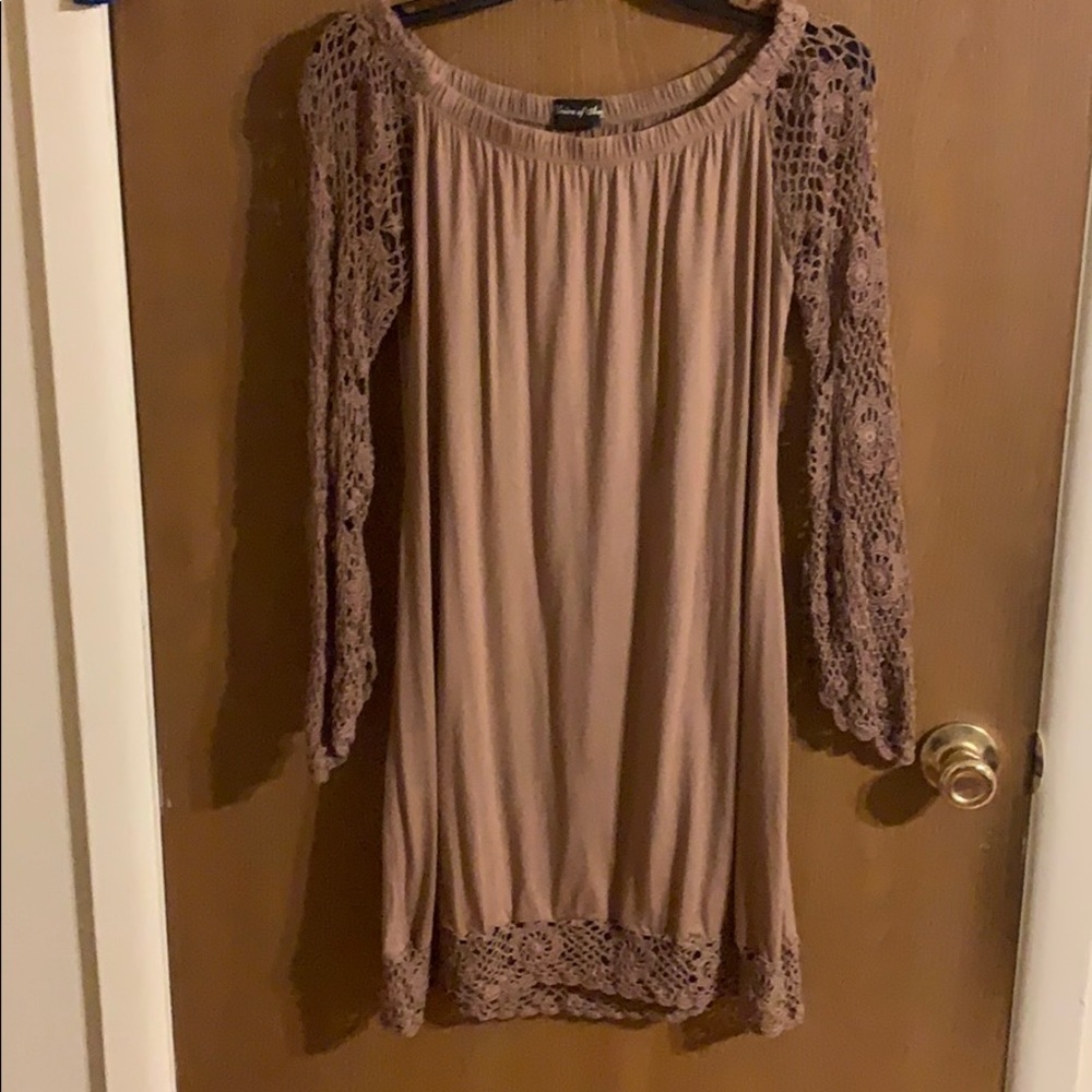 Off the shoulder dress